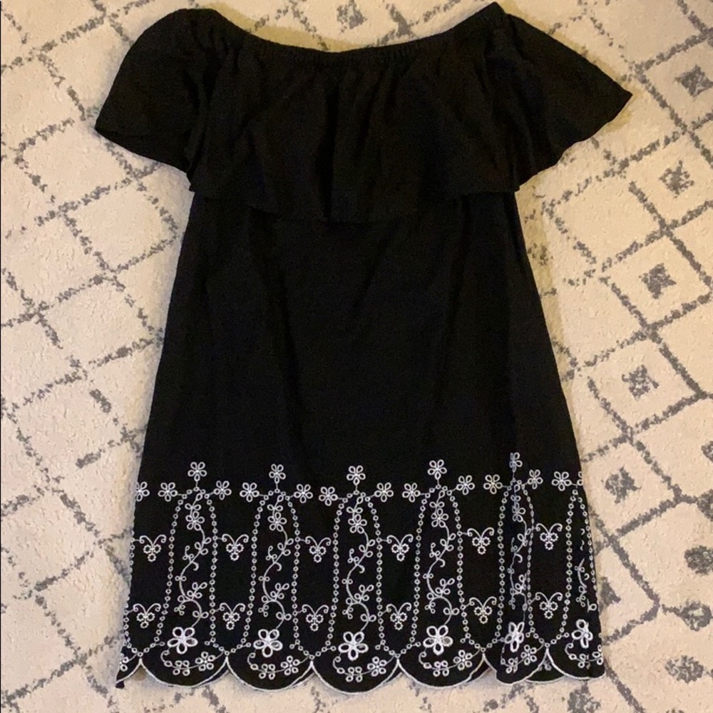 Off the shoulder dress